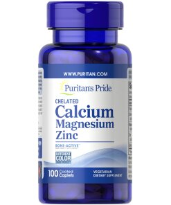 Puritan's Pride - Calcium Magnesium Zinc - 100 caplets