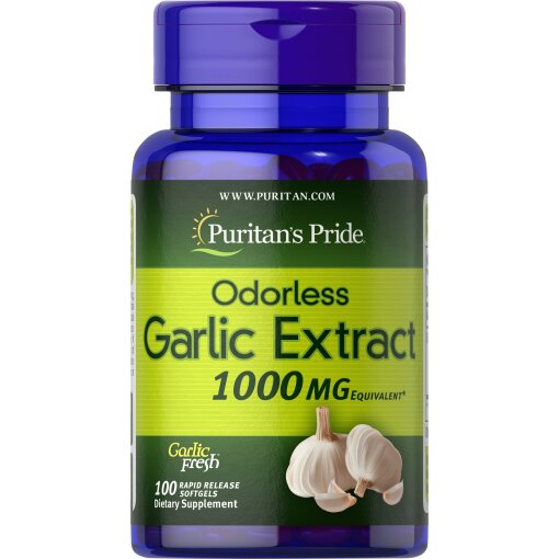 Puritan's Pride - Odorless Garlic Extract