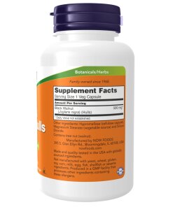 NOW Foods - Svart Valnötsskal, 500 mg - 100 kapslar