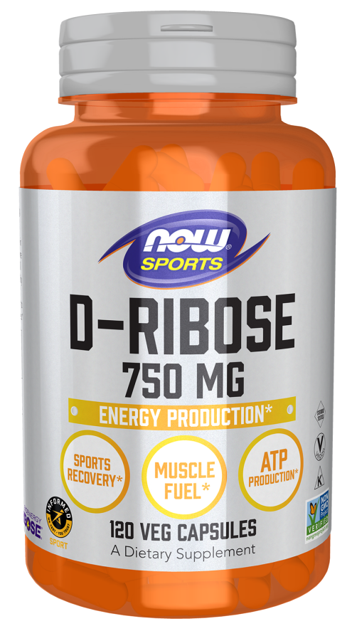 D-Ribose 750 mg Veg Capsules