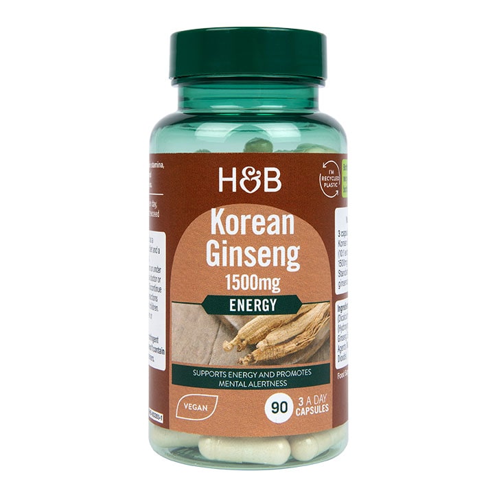 Holland & BarrettKorean Ginseng 90 Capsules(140)EnergyBrain Health
