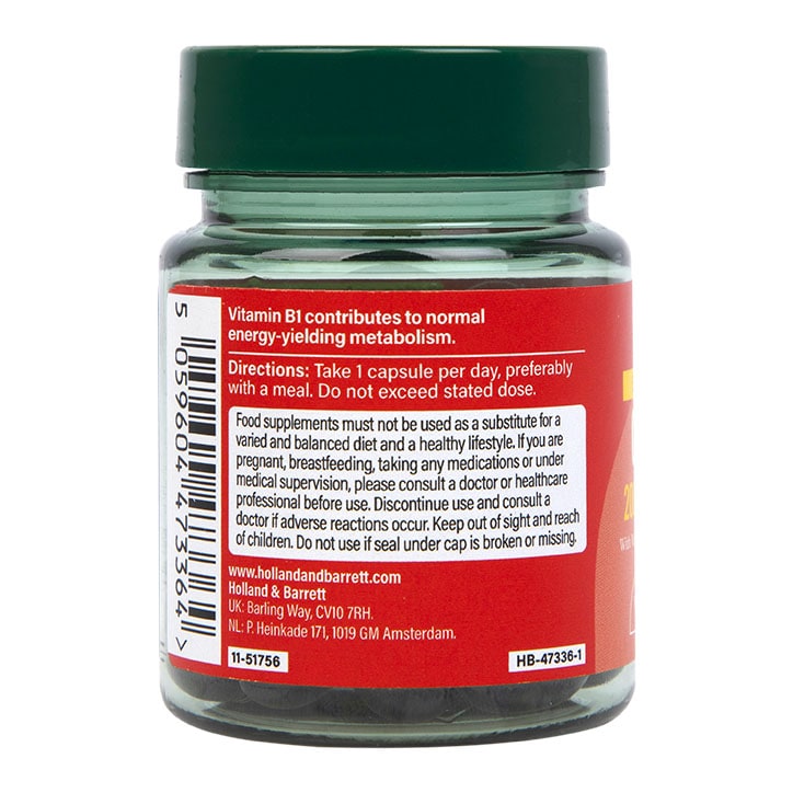 Holland & Barrett - Superstark CoQ-10, 200 mg - 30 vegetabiliska kapslar - Bild 3