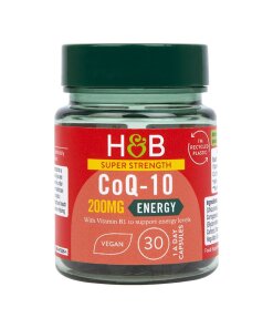 Holland & BarrettSuper Strength Co-Q10 200mg 30 Capsules(260)Energy