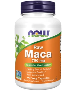 Maca 750 mg Raw Veg Capsules