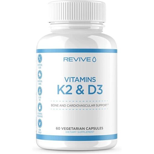 Revive - Vitamins K2 + D3 - 60 vcaps
