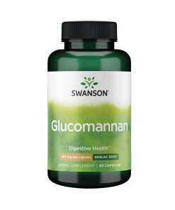 SWANSON Glucomannan 665mg 90 kaps