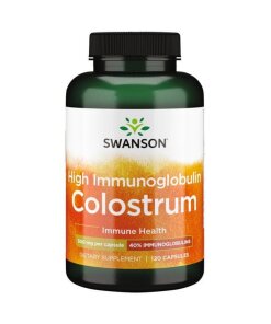 SWANSON High IG Colostrum 500mg 120 kaps