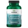 SWANSON L-Arginina + L-Ornityna 100kaps