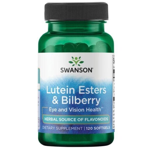 SWANSON Luteina estry+ Borówka 120sgels