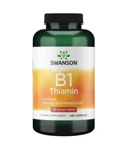 SWANSON Witamina B-1 100mg 250 kaps