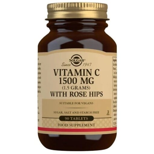 C-vitamin 1500 mg med hyben - 90 tabletter