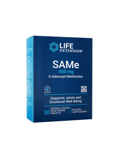 Life Extension - SAMe 400 mg (S-Adenosyl-Methionine) (30 Tablets)