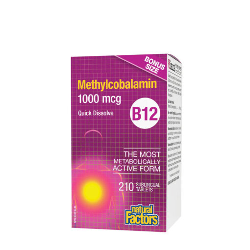 Natural Factors B12 Methylcobalamin 1