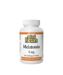 Natural Factors Melatonin 5 mg (180 Tablets