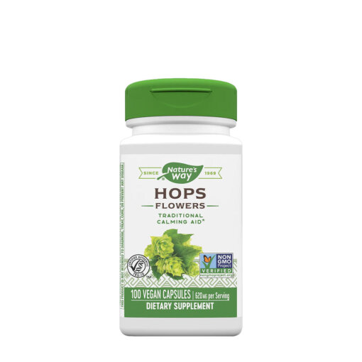 Nature's Way - Hops Flowers (100 Capsules)