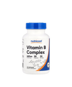 Nutricost - Vitamin B Complex  (30 Capsules)