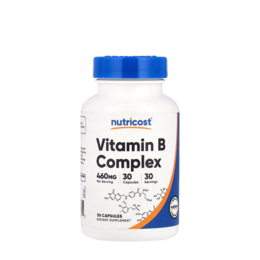 Nutricost - Vitamin B Complex  (30 Capsules)