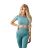 Ostrovit Seamless Short-Sleeve Crop Top (S