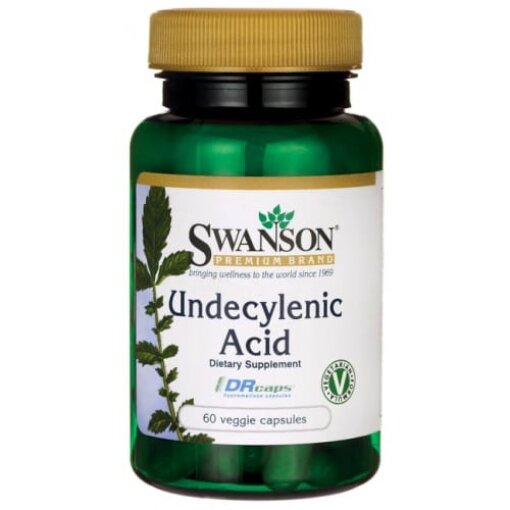 Undecylensyre - 60 vegetabilske kapsler