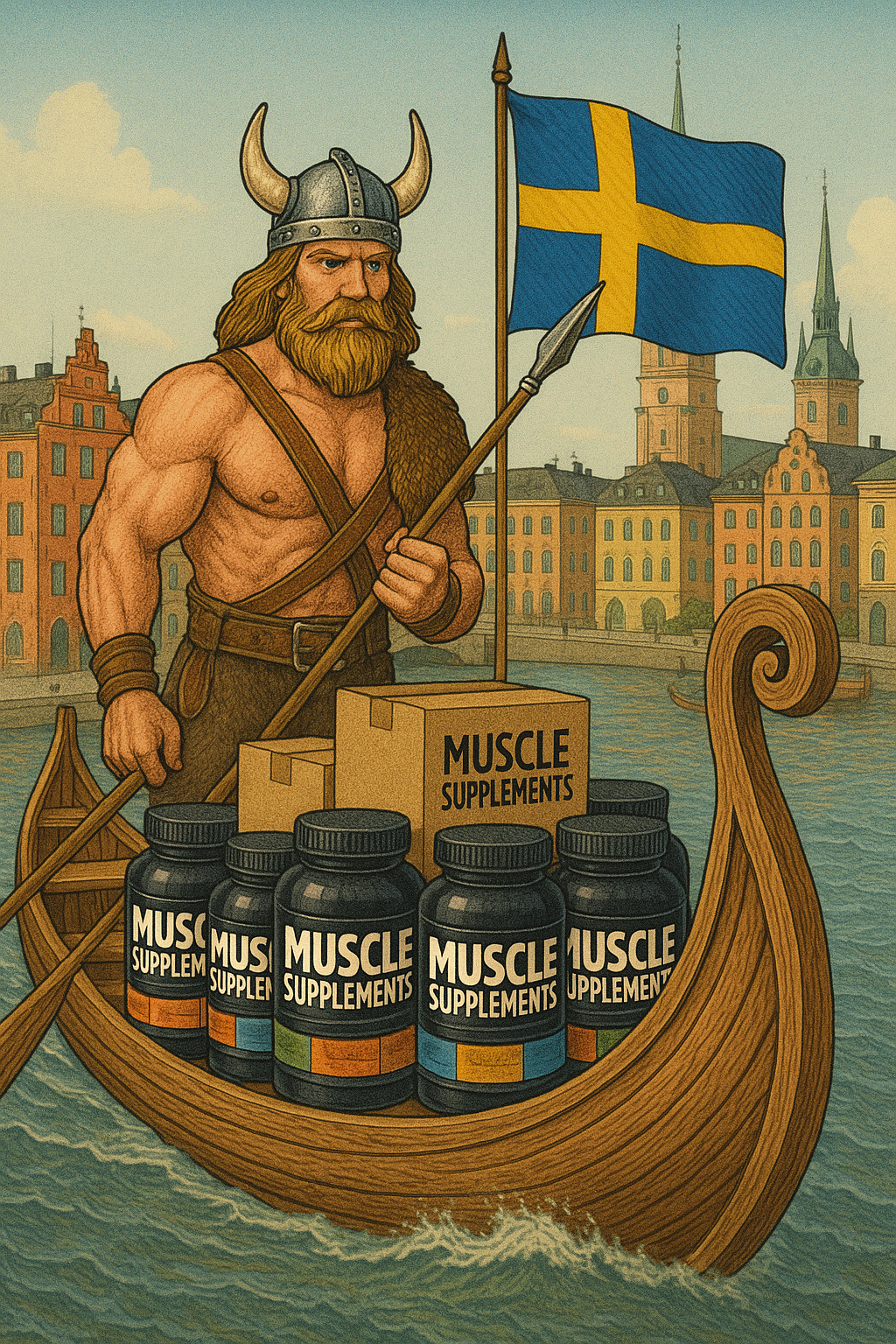 shipping muscle supplements se