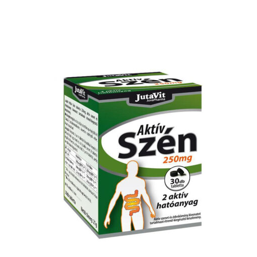 JutaVit Active Charcoal  (30 Tablets)