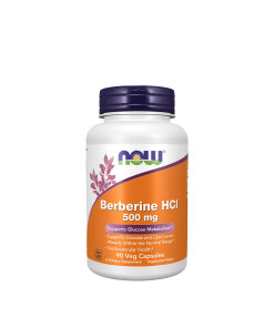 NOW Berberine HCl 500 mg Veg Capsules (90 Veg Capsules)