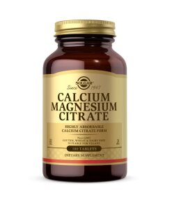 SOLGAR Calcium Magnesium Citrate (100 tabs)