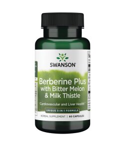 Berberine Plus with Bitter Melon & Milk Thistle - 60 caps
