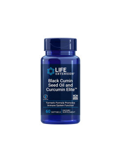 Black Cumin Seed Oil and Curcumin Elite Turmeric Extract - 60 softgels