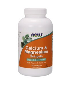 Calcium & Magnesium with Vit D and Zinc - 240 softgels