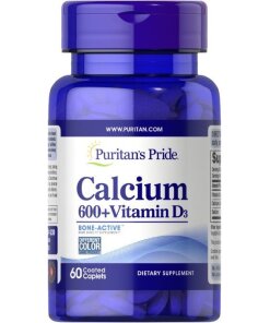 Calcium + Vitamin D3 - 60 caplets