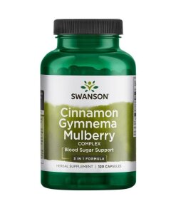 Cinnamon Gymnema Mulberry Complex - 120 caps
