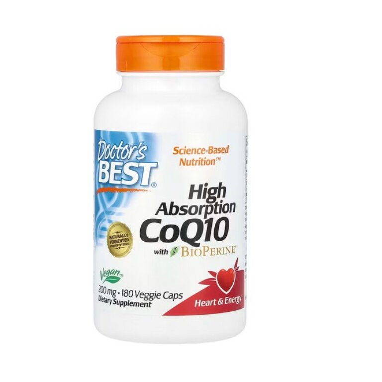 High Absorption CoQ10 with BioPerine