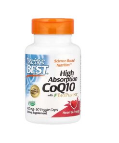 High Absorption CoQ10 with BioPerine