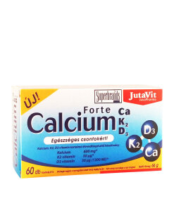 JutaVit Calcium Forte + Ca/K2/D3 tablet (60 Tablets)