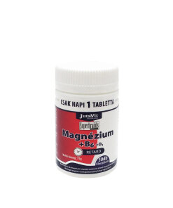 JutaVit Magnesium 250 mg + B6 With Extended Release (50 Tablets)
