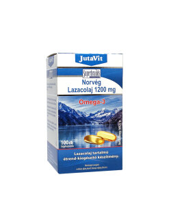 JutaVit Norwegian Omega-3 Salmon Oil 1200 mg softgel (100 Softgels)