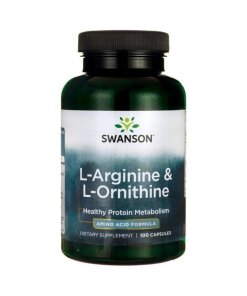 L-Arginine & L-Ornithine - 100 caps
