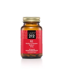 LABS212 Vitamin B2 Riboflavin 5'-Phosphate + Riboflavin (60 caps)
