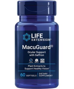 MacuGuard Ocular Support with Saffron - 60 softgels