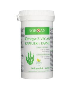 NORSAN Omega-3 VEGAN (80 caps)