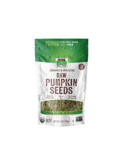 NOW Organic Pumpkin Seeds (340 g)