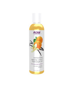 NOW Vanilla Citrus Massage Oil (237 ml)
