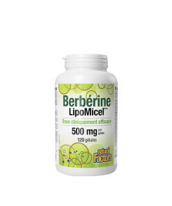 Natural Factors Berberine LipoMicel Matrix (120 Softgels)