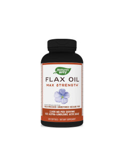 Natures Way Flax Oil Max Strength (200 Softgels)