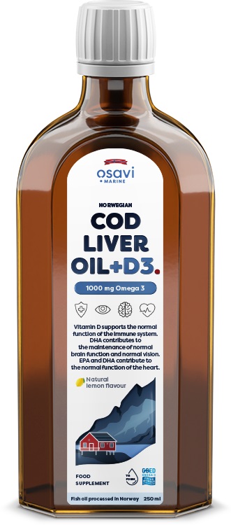 Norwegian Cod Liver Oil + D3