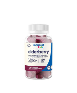 Nutricost Kids Elderberry Gummies (120 gummies)