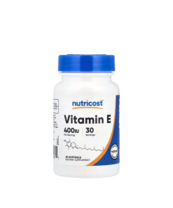 Nutricost Vitamin E 400 IU (30 Softgels)