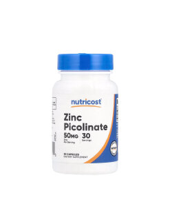 Nutricost Zinc Picolinate 50 mg (30 Capsules)