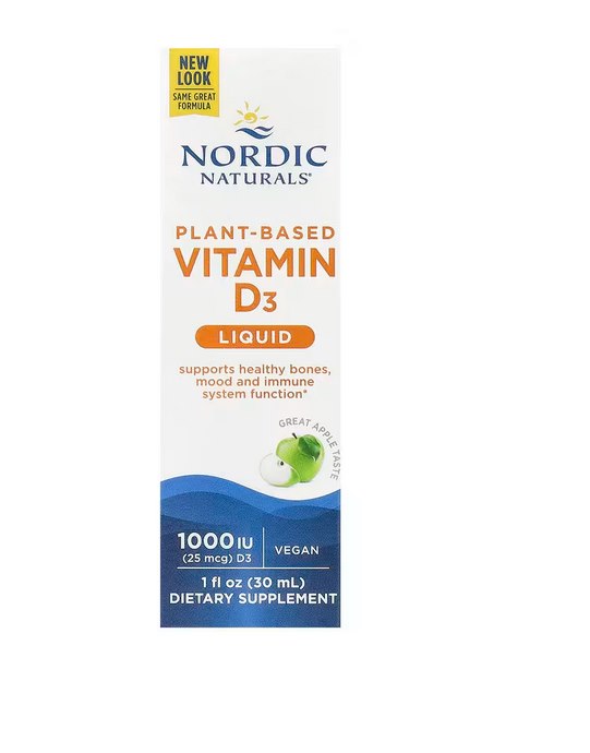 Plant-Based Vitamin D3 Liquid